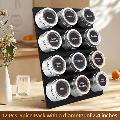 2 Pack Magnetic Board - Black Magnet Display Stand