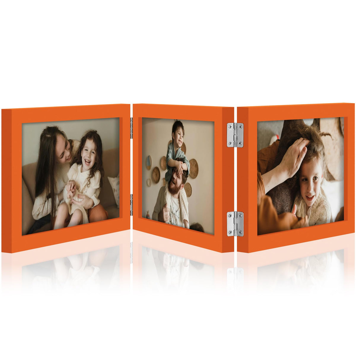 decorUhome Black Triple 4x6 Picture Frame Vertical