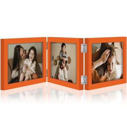 decorUhome Black Triple 4x6 Picture Frame Vertical