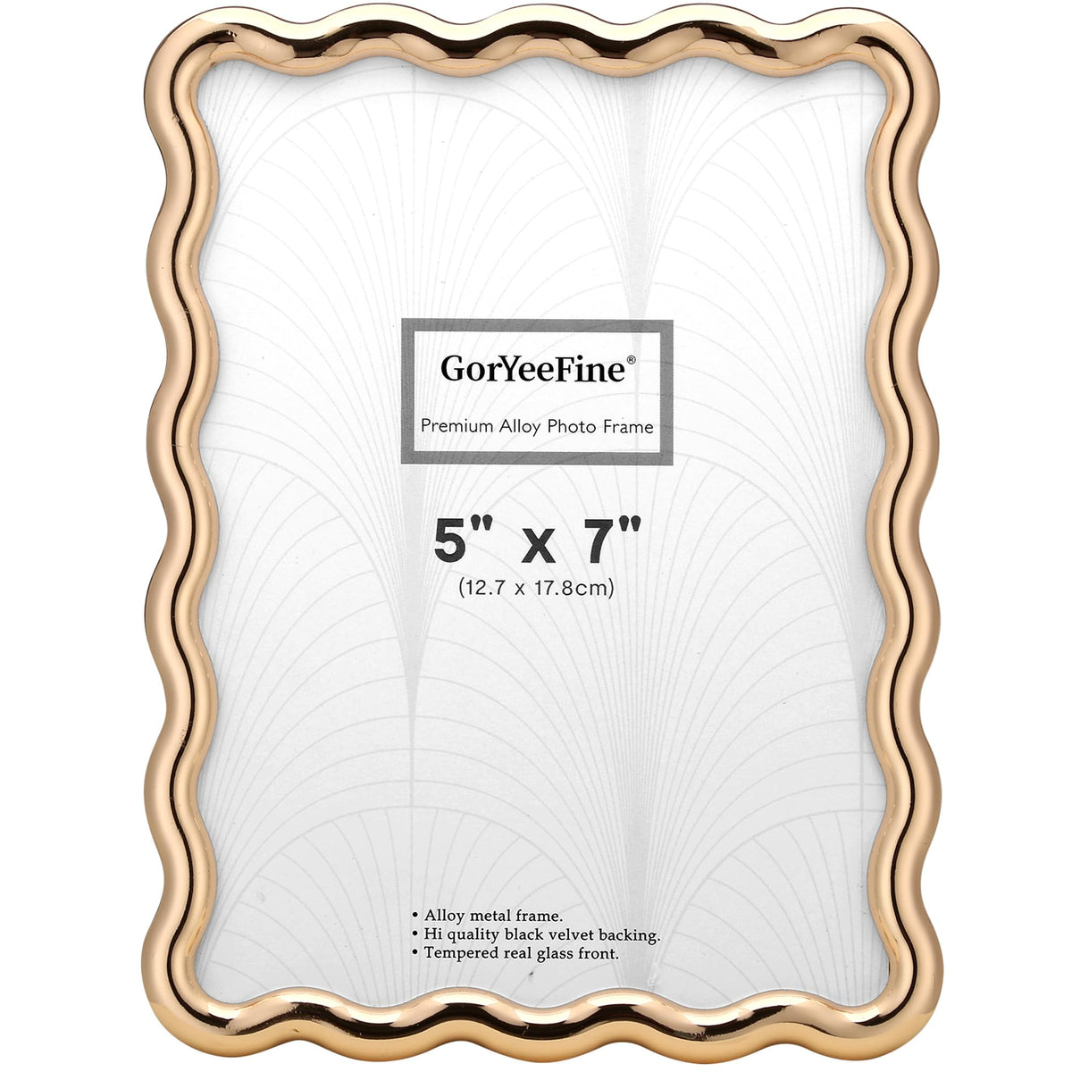 3-2x3'' Silver Heavy-Duty Zinc Alloy Picture Frames,Wave Design Silver Picture Frame Multi 3x2'' Photo Frame,with Black Premium Velvet Backing,for Desktop and Wall Hanging.