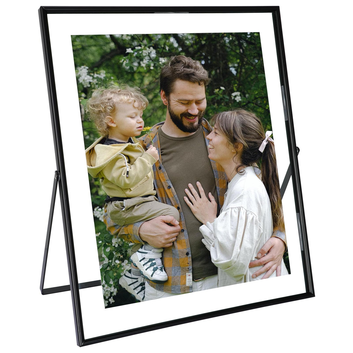 Silver Floating Frame, 4"x6", Horizontal