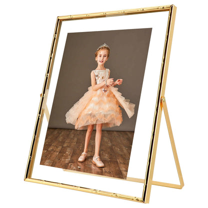 Silver Floating Frame, 4"x6", Horizontal