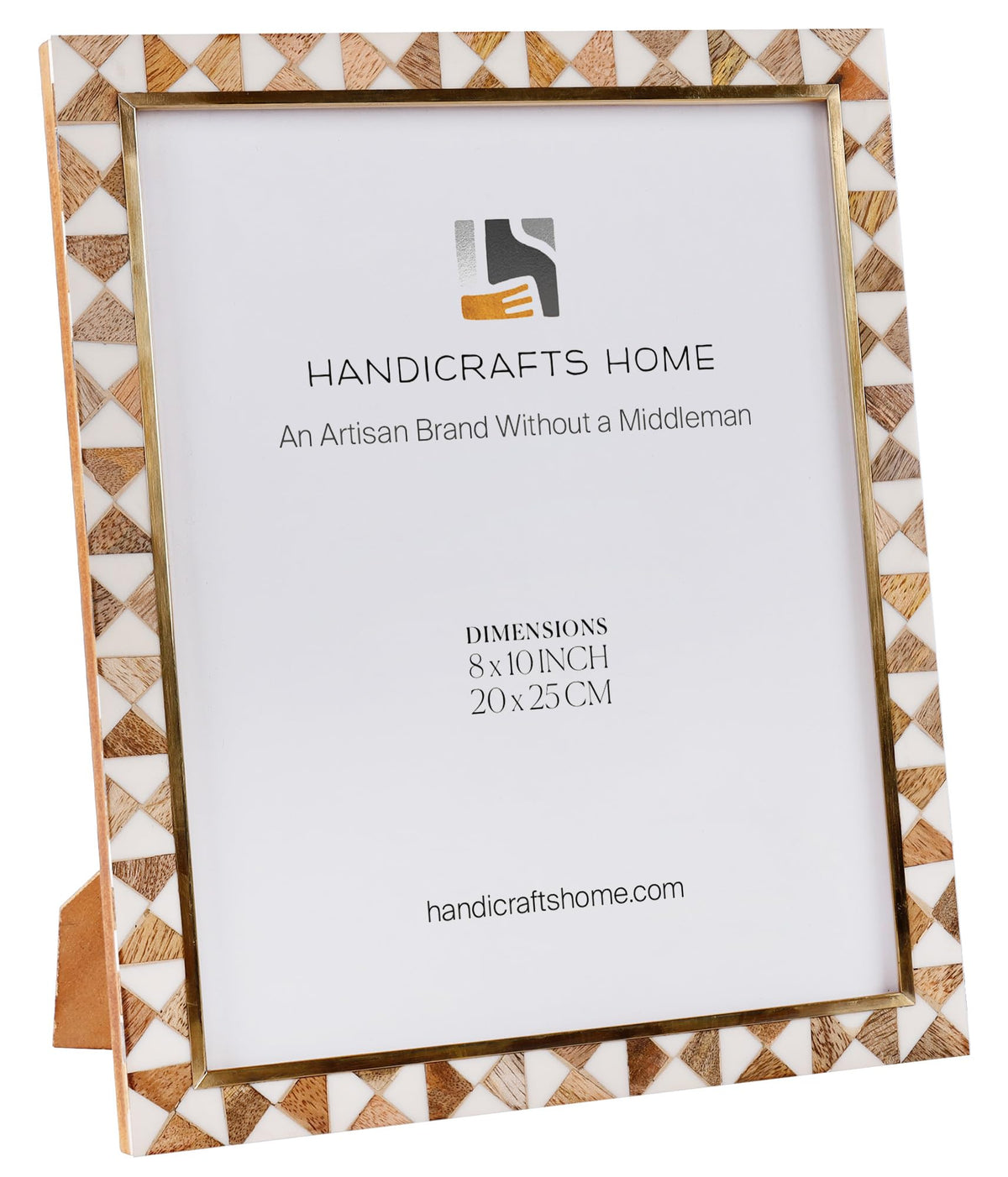 Handicrafts Home Handmade 5x7 Wood Picture Frame Neutral Modern Home Decor