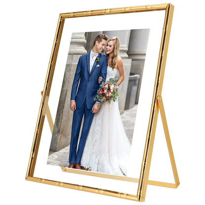 Silver Floating Frame, 4"x6", Horizontal
