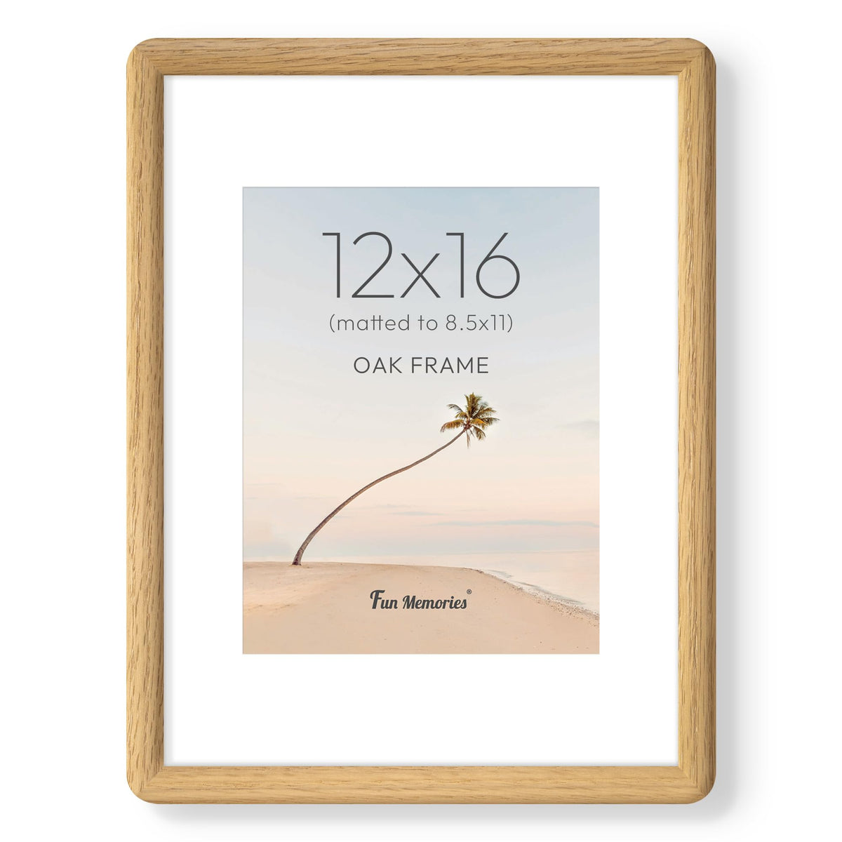 6x6 Picture Frame, USA-Sourced Walnut Wood Photo Frame with Tempered Glass, Handcrafted Rustic Farmhouse Frame for Wall & Tabletop Display, Matted to 4x4