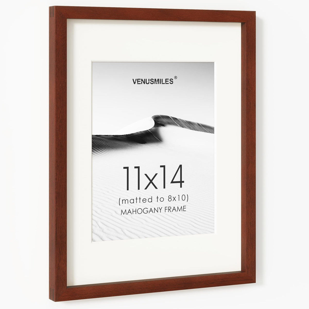 4x6 Picture Frame, USA-Sourced Natural Maple Wood Photo Collage Frame with HD Tempered Glass, Modern Simple 4 x 6 Wooden Frame Matted to 3.5x5, Gallery Wall Frames for Art, Wall or Tabletop Display