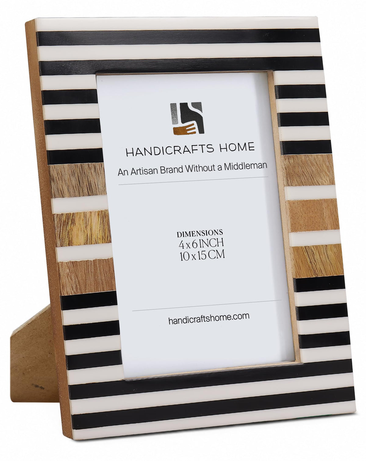 Handicrafts Home Handmade 5x7 Wood Picture Frame Neutral Modern Home Decor