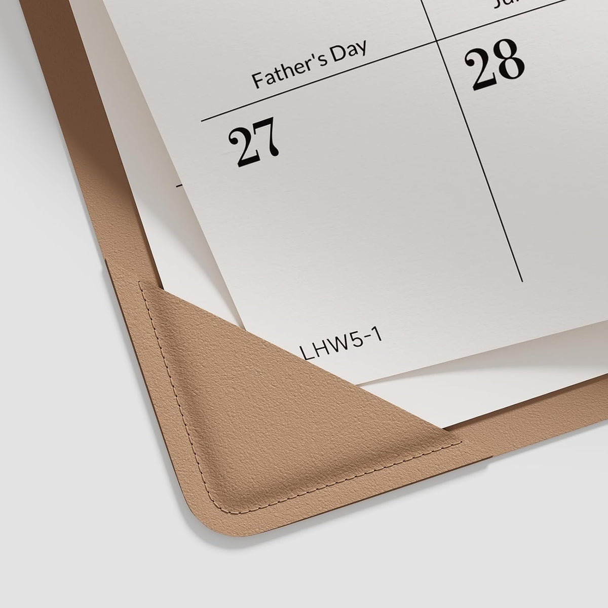 Jotsome Large Desk Calendar 2026-2027 with Protective Mat 22"x17"