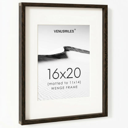 4x6 Picture Frame, USA-Sourced Natural Maple Wood Photo Collage Frame with HD Tempered Glass, Modern Simple 4 x 6 Wooden Frame Matted to 3.5x5, Gallery Wall Frames for Art, Wall or Tabletop Display