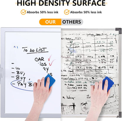 Small Dry Erase White Board,Magnetic Desktop Whiteboard with Stand