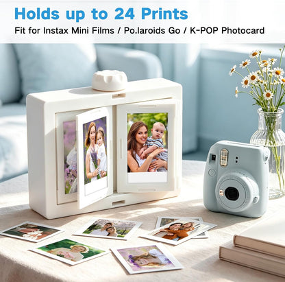 2x3 Mini Picture Frame Rotating frame for Instax Mini Photo Gifts for Women