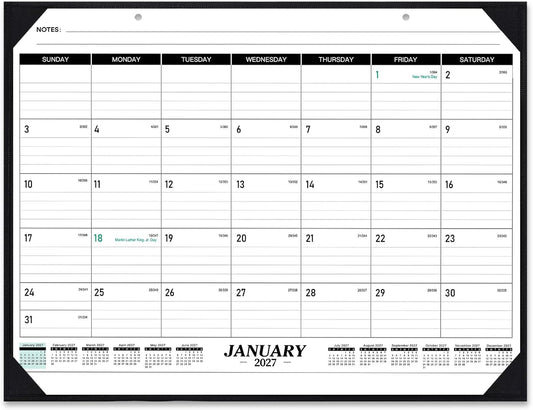 2027 Desk Calendar - 2027 Desk Calendar Large 22x17, Jan 2027‑Dec 2027
