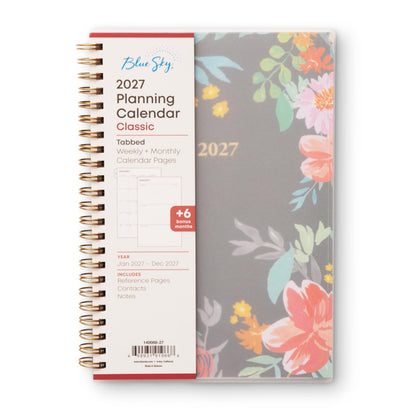 Blue Sky 2027 Weekly & Monthly Planner Calendar, 8.5"x11", Sophie