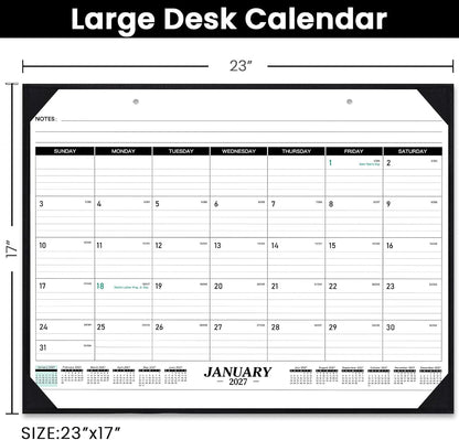 2027 Desk Calendar - 2027 Desk Calendar Large 22x17, Jan 2027‑Dec 2027