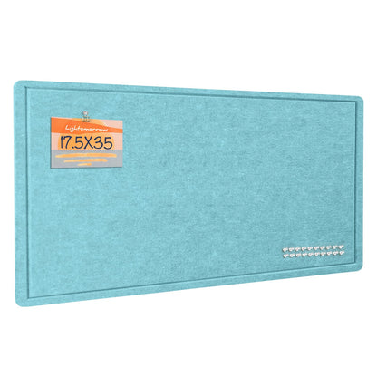 Felt Bulletin Board 36x24 inches, Decorative Pin Board for Home & Office