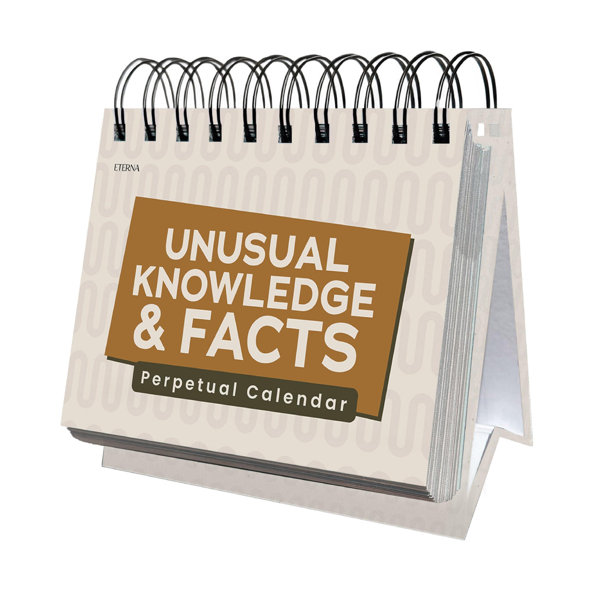 Today in History Perpetual Calendar | Daily World History Facts Desktop Calendar, This Day In Amazing History Trivia Facts & Achievements | History Buff Gift Page A Day Box Calendar with Historical Info For Every Day of The Year