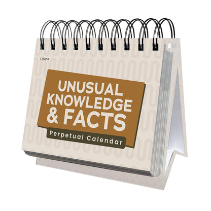 Today in History Perpetual Calendar | Daily World History Facts Desktop Calendar, This Day In Amazing History Trivia Facts & Achievements | History Buff Gift Page A Day Box Calendar with Historical Info For Every Day of The Year