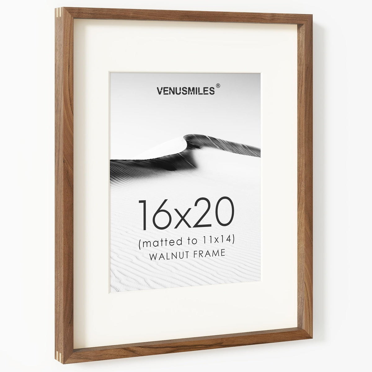 4x6 Picture Frame, USA-Sourced Natural Maple Wood Photo Collage Frame with HD Tempered Glass, Modern Simple 4 x 6 Wooden Frame Matted to 3.5x5, Gallery Wall Frames for Art, Wall or Tabletop Display