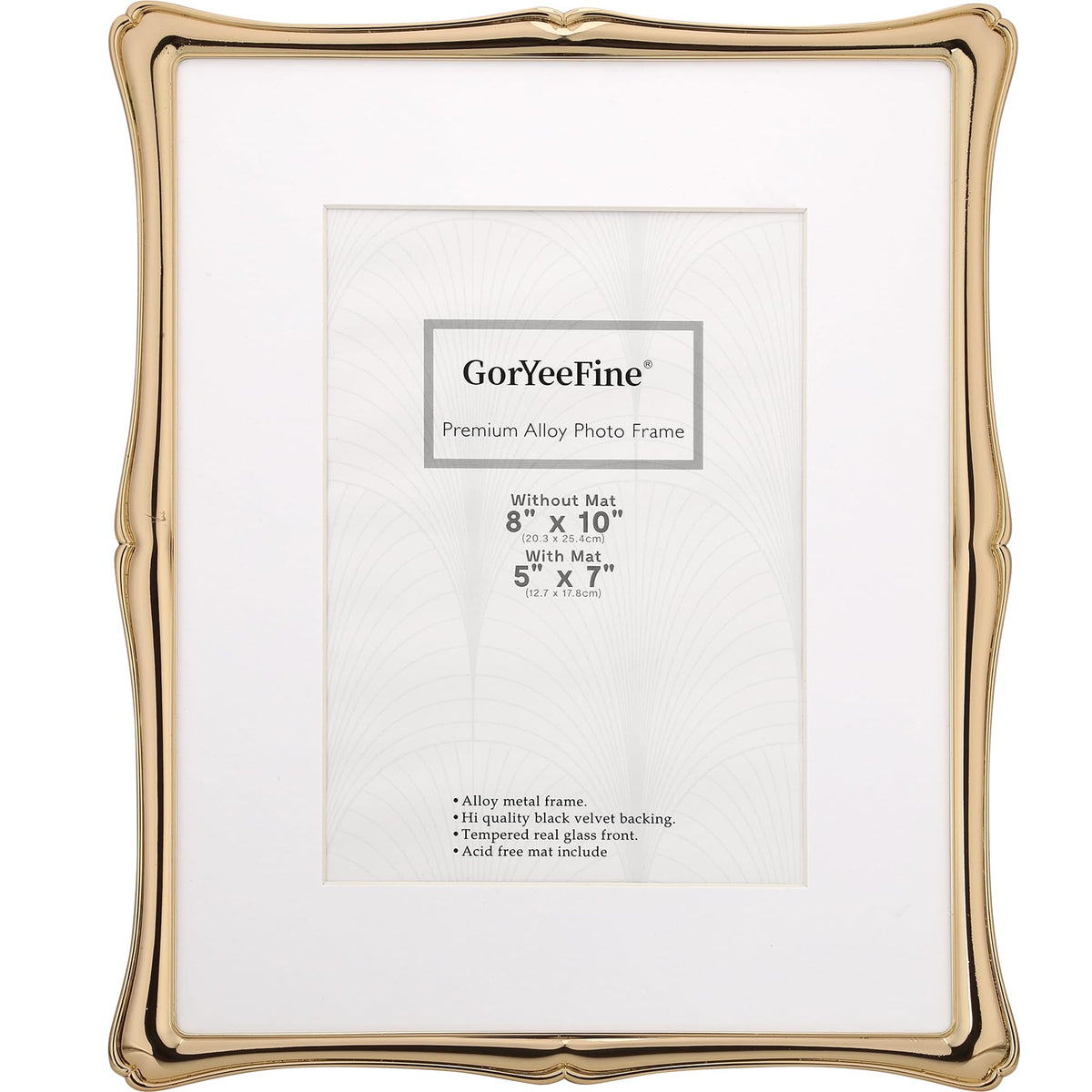 4x6'' Premium Alloy Silver Photo Frame - Luxury Display with Real Glass and Velvet Backing,Hi End Décor Metal Frames,Suitable for Desktop Display and Wall Decor