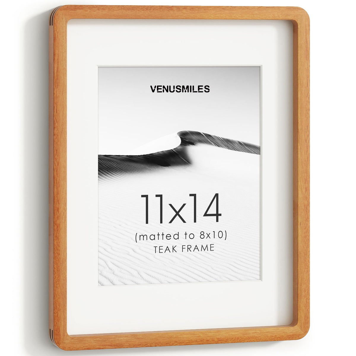 4x6 Picture Frame, USA-Sourced Natural Maple Wood Photo Collage Frame with HD Tempered Glass, Modern Simple 4 x 6 Wooden Frame Matted to 3.5x5, Gallery Wall Frames for Art, Wall or Tabletop Display