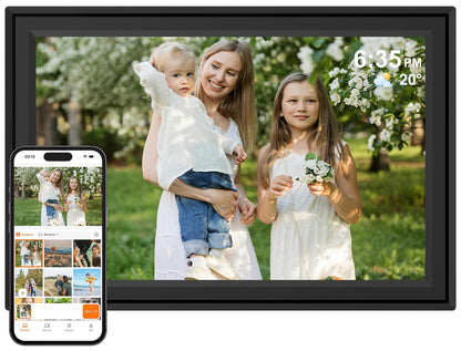 Digital Picture Frame 1280×800 HD Touch Screen Wall-Mountable
