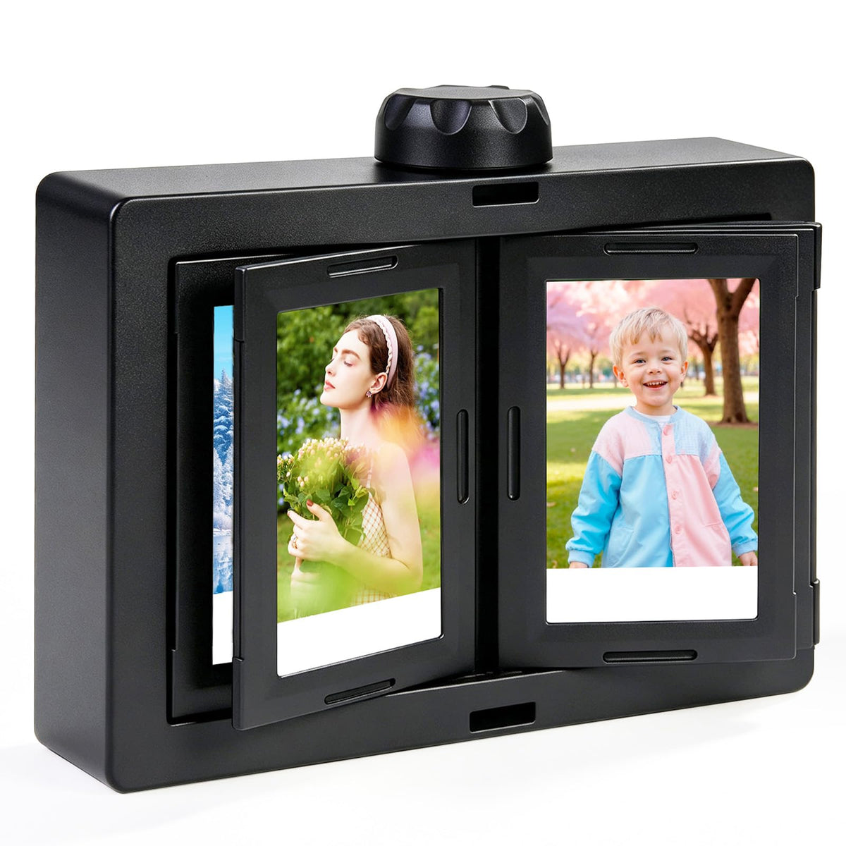 2x3 Mini Picture Frame Rotating frame for Instax Mini Photo Gifts for Women