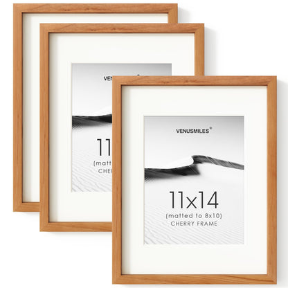 4x6 Picture Frame, USA-Sourced Natural Maple Wood Photo Collage Frame with HD Tempered Glass, Modern Simple 4 x 6 Wooden Frame Matted to 3.5x5, Gallery Wall Frames for Art, Wall or Tabletop Display