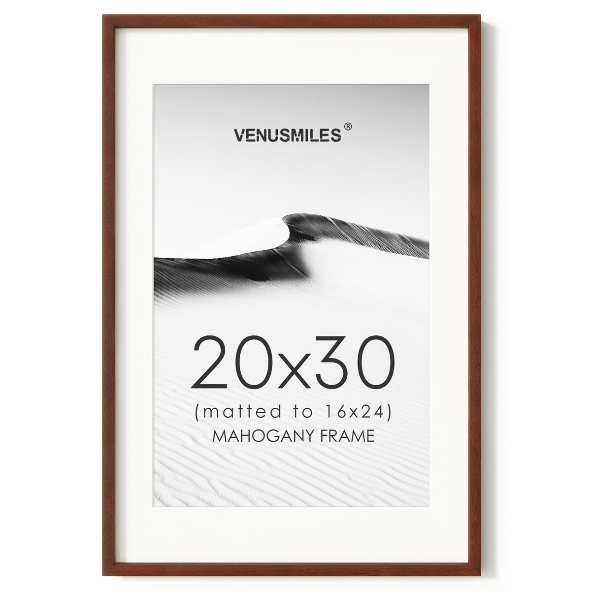 4x6 Picture Frame, USA-Sourced Natural Maple Wood Photo Collage Frame with HD Tempered Glass, Modern Simple 4 x 6 Wooden Frame Matted to 3.5x5, Gallery Wall Frames for Art, Wall or Tabletop Display