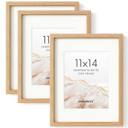 4x6 Picture Frame, USA-Sourced Natural Maple Wood Photo Collage Frame with HD Tempered Glass, Modern Simple 4 x 6 Wooden Frame Matted to 3.5x5, Gallery Wall Frames for Art, Wall or Tabletop Display