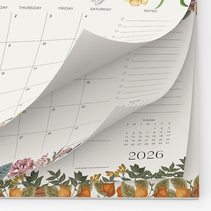 Cabbrix Desk Calendar 2026-2027 with Desktop Mat, Desk Pad Calendar From July 2026 to December 2027 15x12 inch, Desk Blotter Calendar for Home Office and School, Easy Planning, Gift for the Holidays