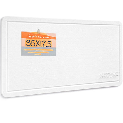 Felt Bulletin Board 36x24 inches, Decorative Pin Board for Home & Office