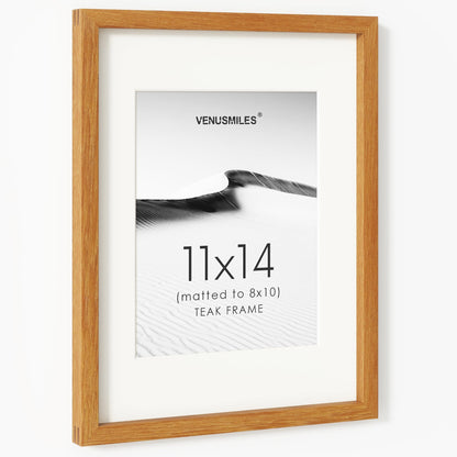 4x6 Picture Frame, USA-Sourced Natural Maple Wood Photo Collage Frame with HD Tempered Glass, Modern Simple 4 x 6 Wooden Frame Matted to 3.5x5, Gallery Wall Frames for Art, Wall or Tabletop Display