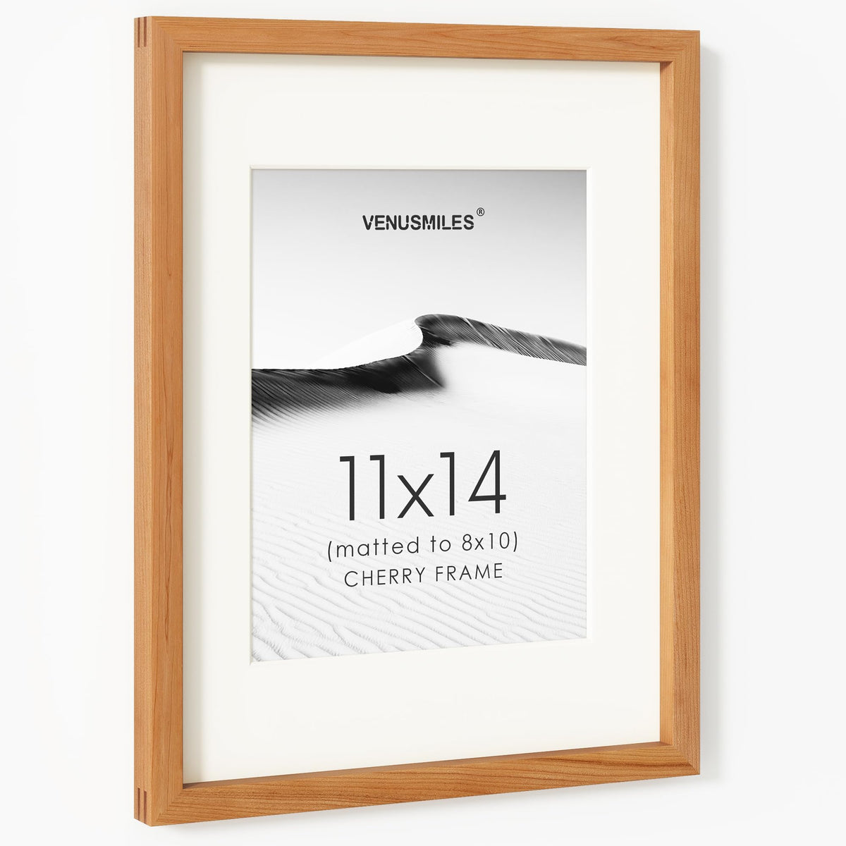 4x6 Picture Frame, USA-Sourced Natural Maple Wood Photo Collage Frame with HD Tempered Glass, Modern Simple 4 x 6 Wooden Frame Matted to 3.5x5, Gallery Wall Frames for Art, Wall or Tabletop Display