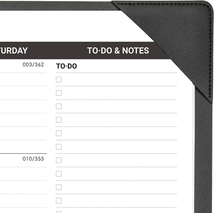 Nekmit Large Desk Calendar 2026 with Desk Protecting Pad, Runs from Jan 2026 - Jun 2027, Office Supplies 21" x 16 1/2" Desktop Calendar for Life Planning or Organizing