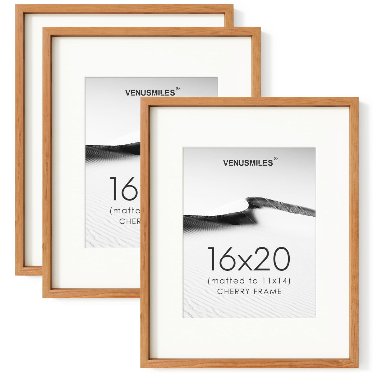 4x6 Picture Frame, USA-Sourced Natural Maple Wood Photo Collage Frame with HD Tempered Glass, Modern Simple 4 x 6 Wooden Frame Matted to 3.5x5, Gallery Wall Frames for Art, Wall or Tabletop Display