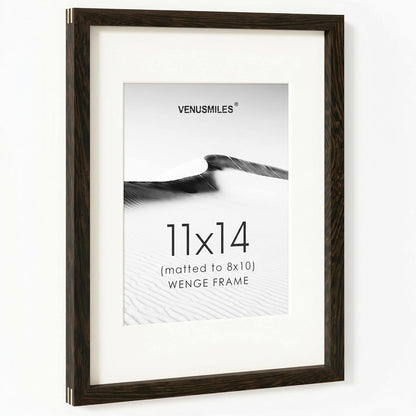 4x6 Picture Frame, USA-Sourced Natural Maple Wood Photo Collage Frame with HD Tempered Glass, Modern Simple 4 x 6 Wooden Frame Matted to 3.5x5, Gallery Wall Frames for Art, Wall or Tabletop Display
