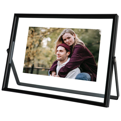 Silver Floating Frame, 4"x6", Horizontal