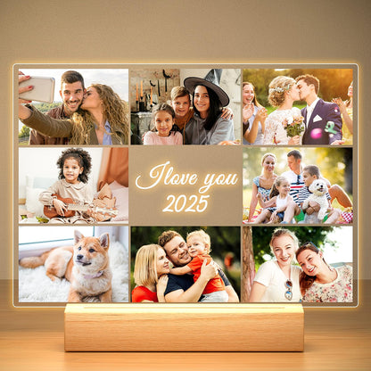 KoxSmar Custom Picture Frame, Personalized Photo Frame, Customized Picture Frames, Personalized Anniversary Birthday Gifts for Women Men Her Him Girlfriend Boyfriend Wife Husband Couple