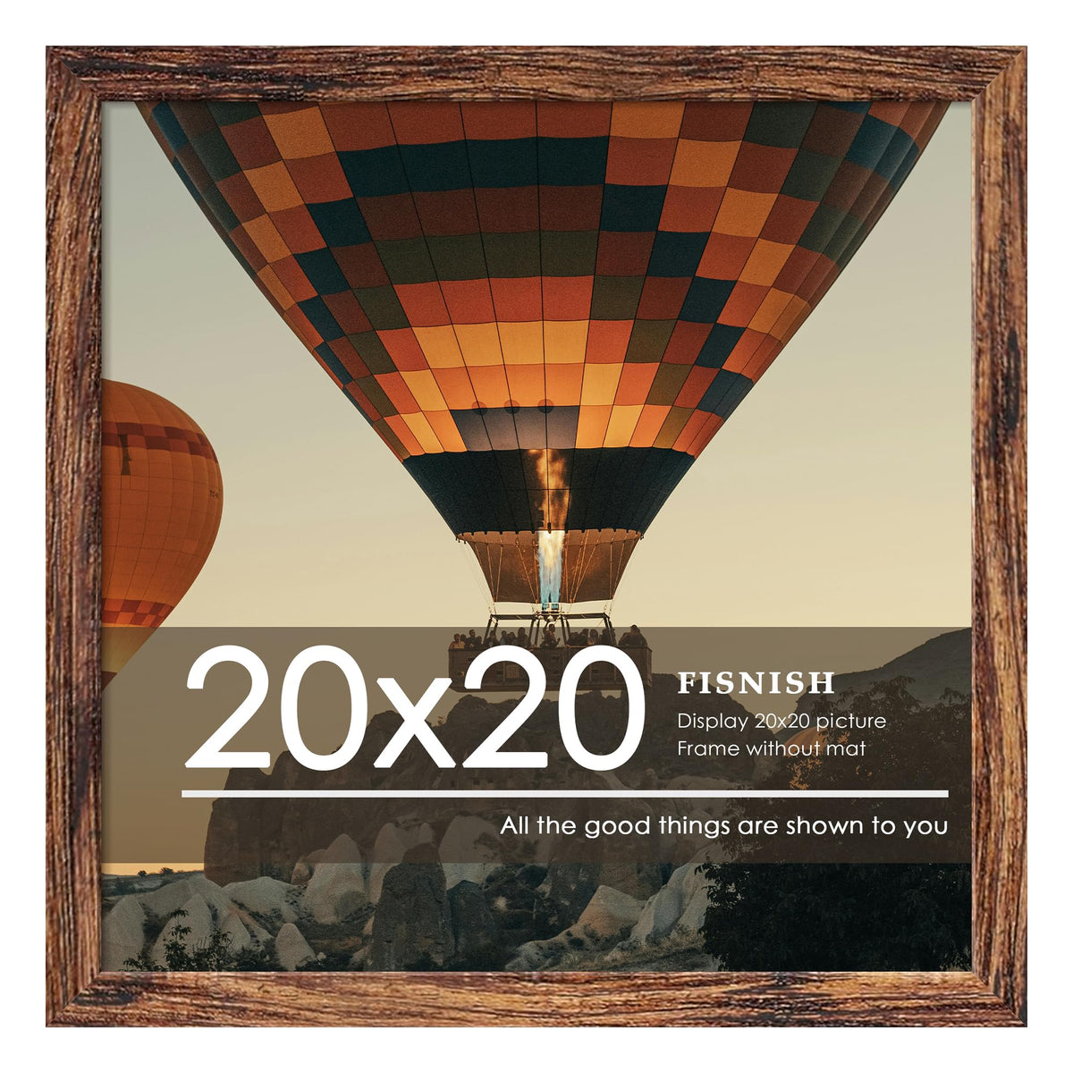 12x12 Picture Frame Sef of 10, for Wall Gallery Decor, Black