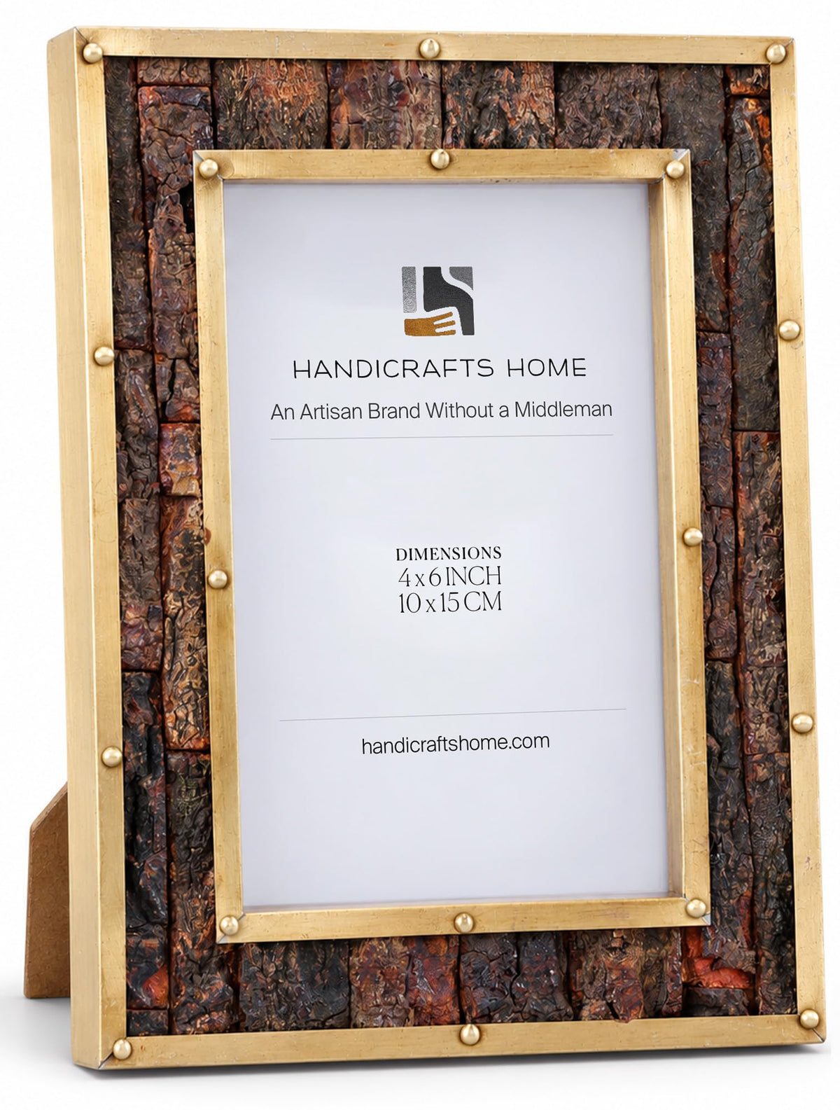 Handicrafts Home Handmade 5x7 Wood Picture Frame Neutral Modern Home Decor