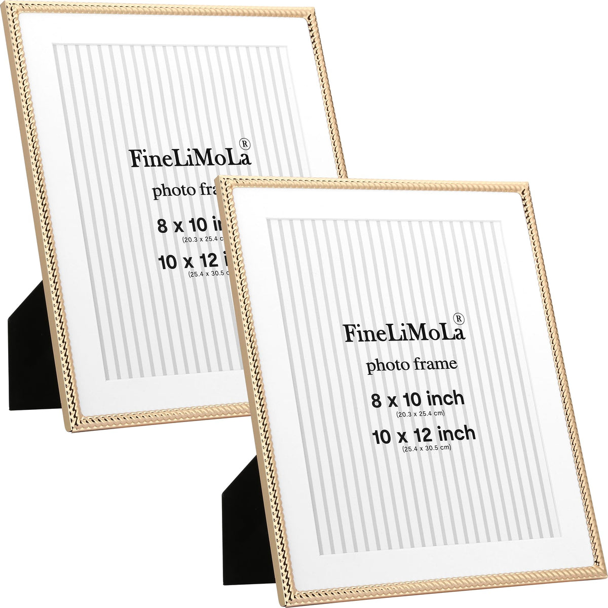 5x7'' Silver Rope Design Metal Picture Frames with Hi Quality Velvet Backing and Real Glass Front,Silver Photo Frame 7x5'' for Desktop Display Or Wall Hanging