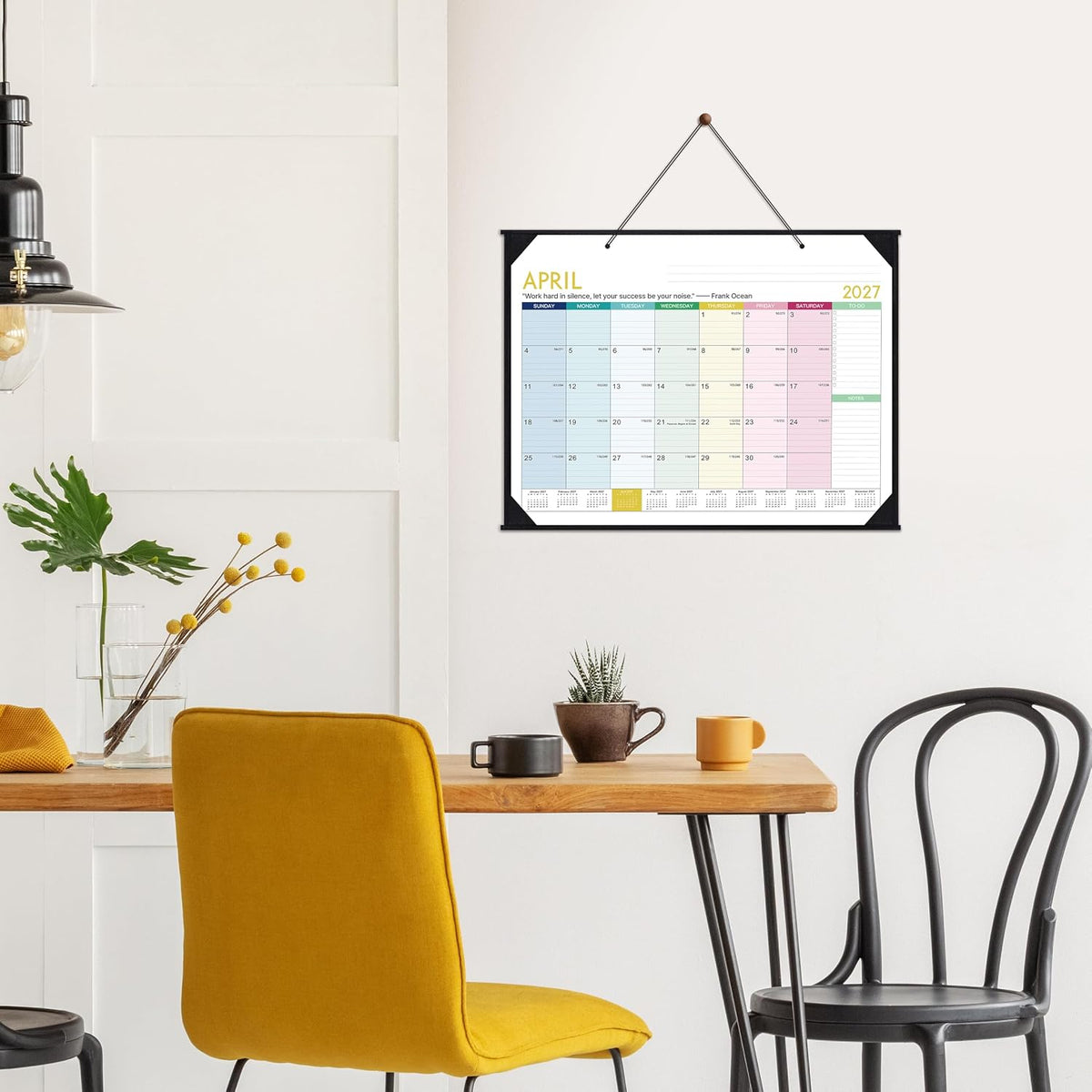 2027 Desk Calendar - Desk Calendar 2027, 22" x 17",Jan 2027 - Dec 2027