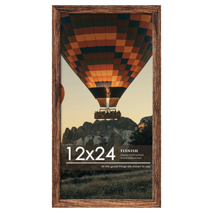 12x12 Picture Frame Sef of 10, for Wall Gallery Decor, Black