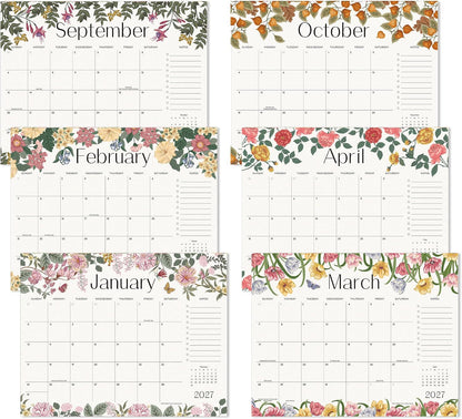 Cabbrix Desk Calendar 2026-2027 with Desktop Mat, Desk Pad Calendar From July 2026 to December 2027 15x12 inch, Desk Blotter Calendar for Home Office and School, Easy Planning, Gift for the Holidays
