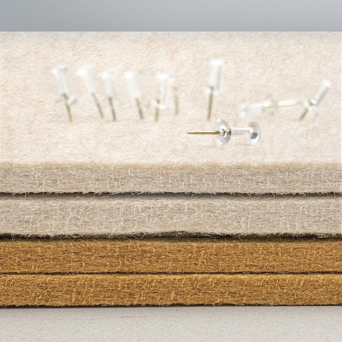 Felt Bulletin Board 36x24 inches, Decorative Pin Board for Home & Office