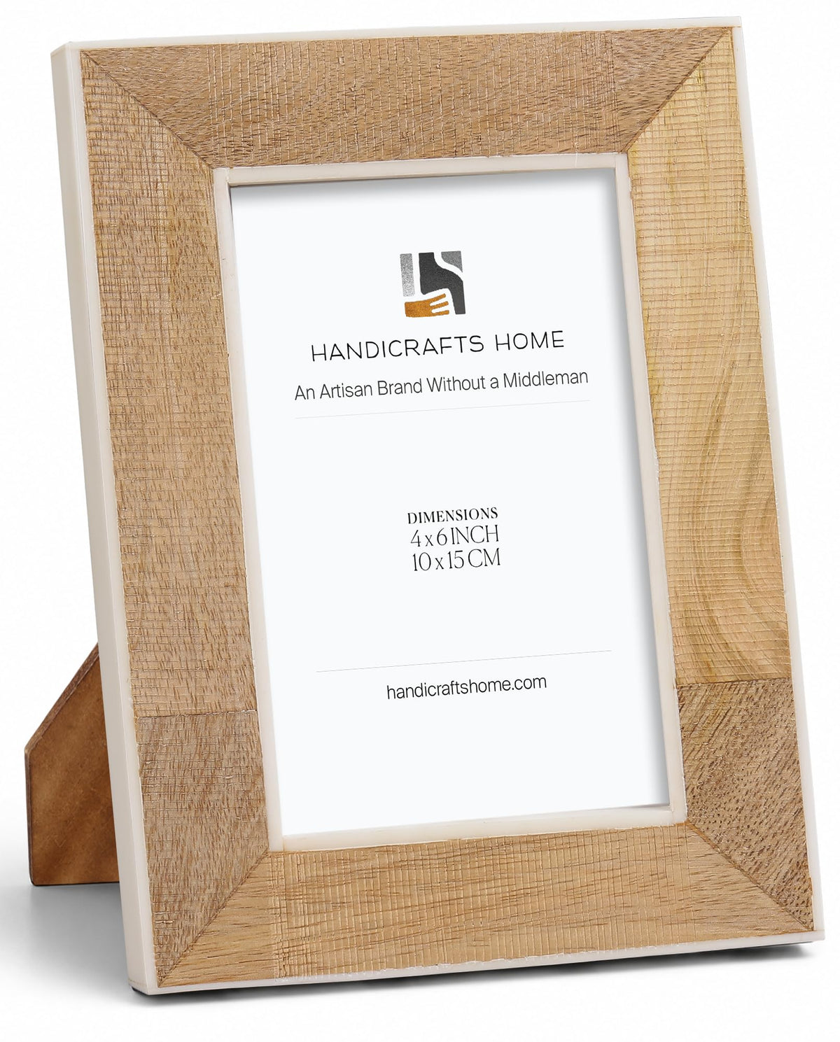 Handicrafts Home Handmade 5x7 Wood Picture Frame Neutral Modern Home Decor