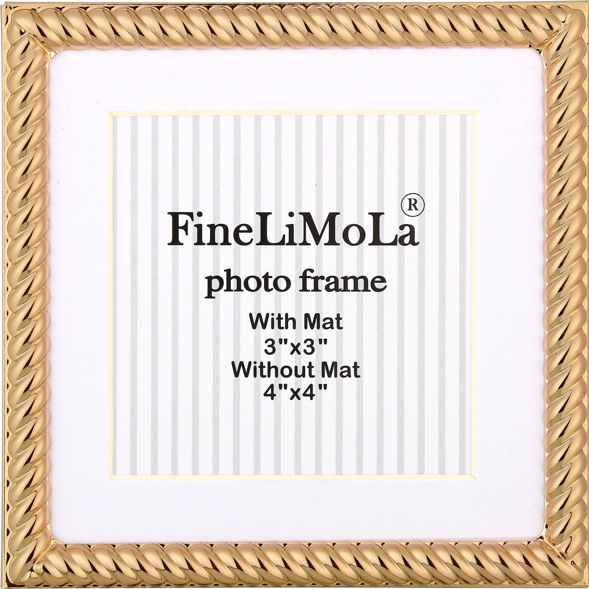 5x7'' Silver Rope Design Metal Picture Frames with Hi Quality Velvet Backing and Real Glass Front,Silver Photo Frame 7x5'' for Desktop Display Or Wall Hanging