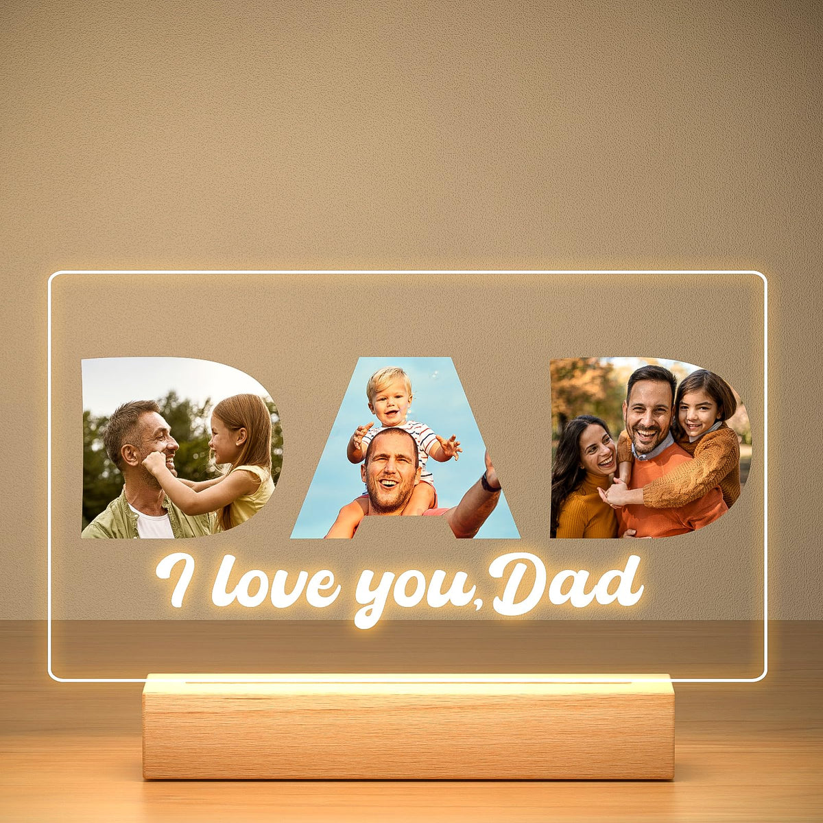 KoxSmar Custom Picture Frame, Personalized Photo Frame, Customized Picture Frames, Personalized Anniversary Birthday Gifts for Women Men Her Him Girlfriend Boyfriend Wife Husband Couple