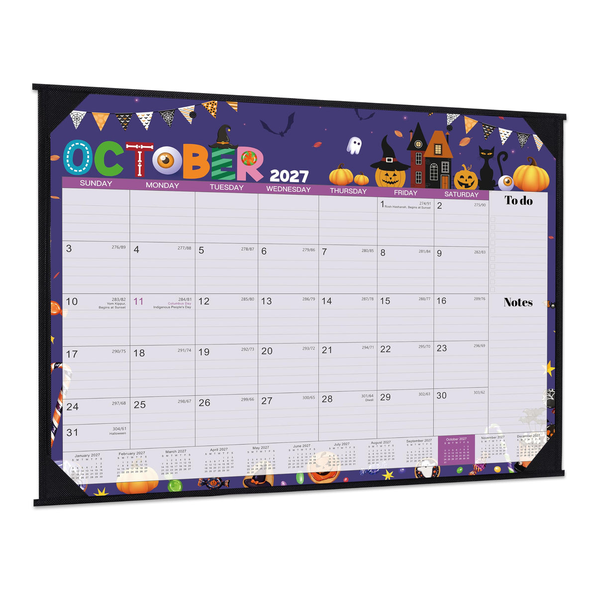 2027 Desk Calendar - Large Desk Calendar 2027, Jan.2027 - Dec.2027