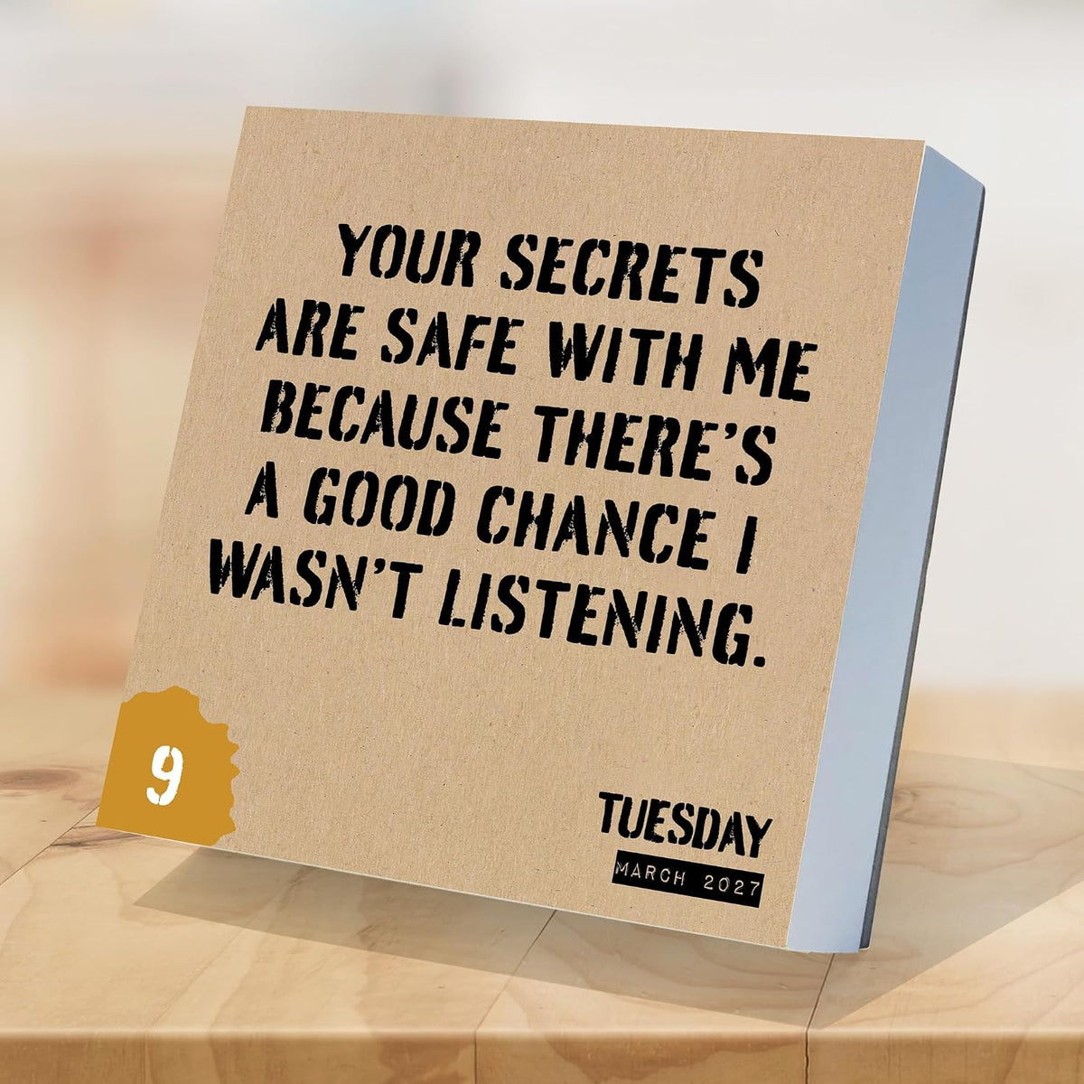 TF Publishing 2027 Anti Affirmations/Daily Sarcasm Daily Desktop Calendar